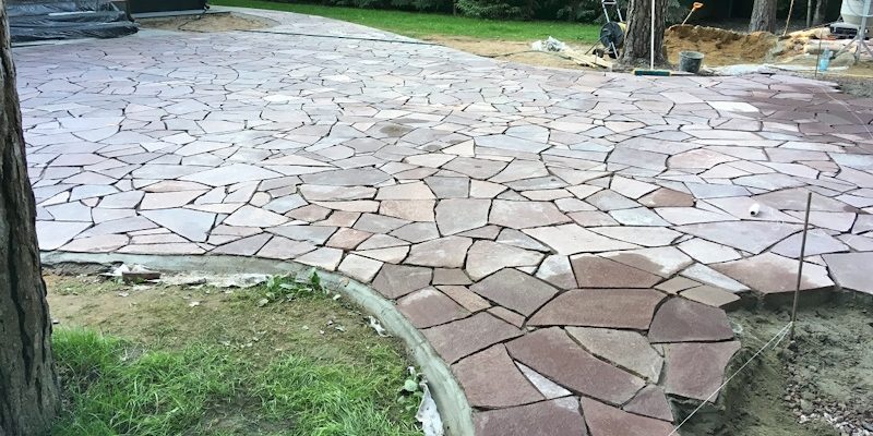 Покрытие для зоны барбекю